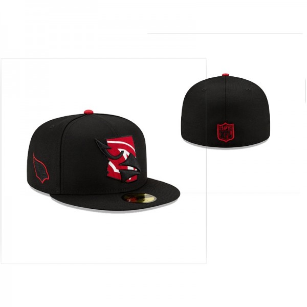 Arizona Cardinals 59FIFTY Fitted State Logo Black ...