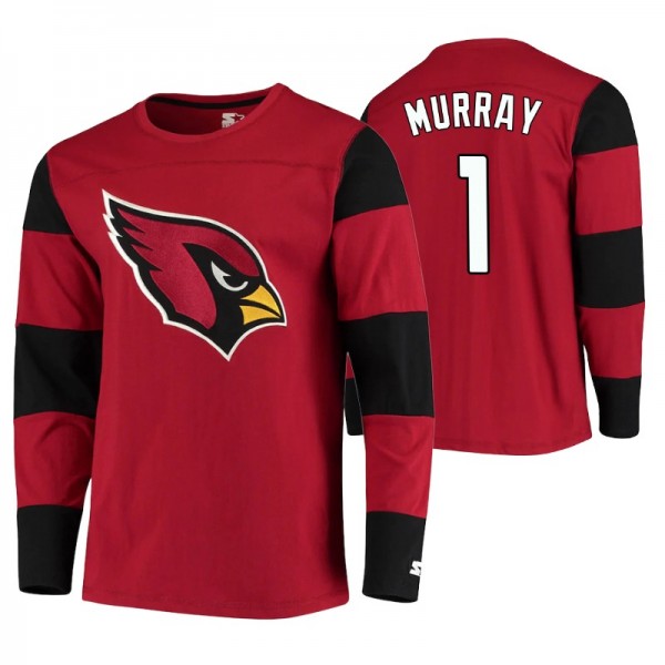Arizona Cardinals #1 Kyler Murray Field Jersey Red...
