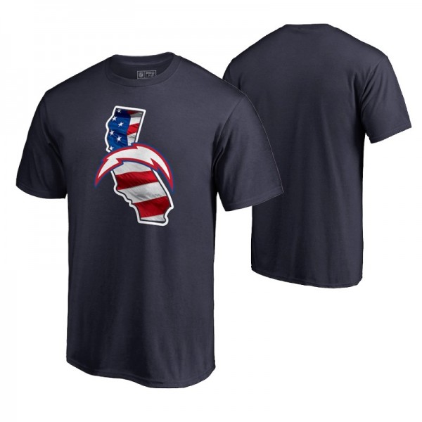 Los Angeles Chargers 2020 Independence Day Navy St...