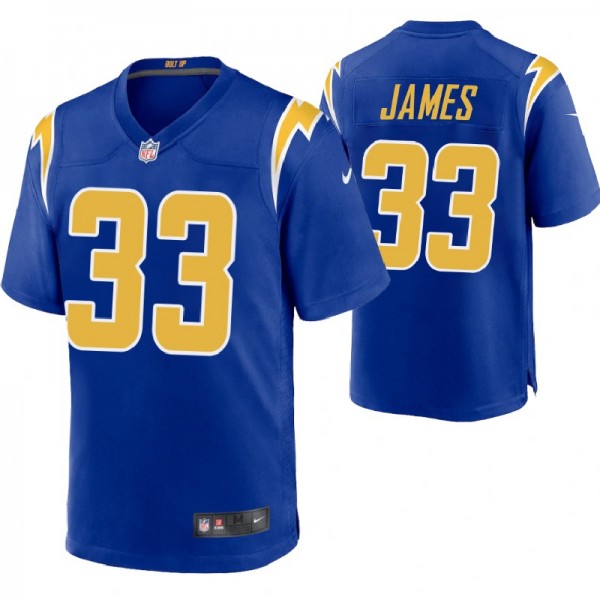 Men's Los Angeles Chargers Derwin James #33 Game R...
