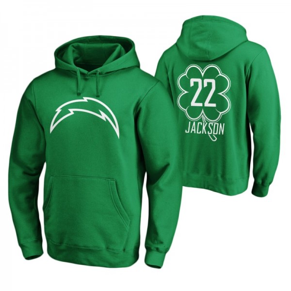 Justin Jackson Los Angeles Chargers Green St. Patr...