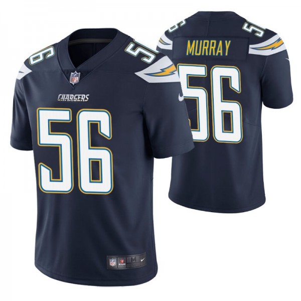 Chargers Kenneth Murray 2020 NFL Draft Navy Jersey...