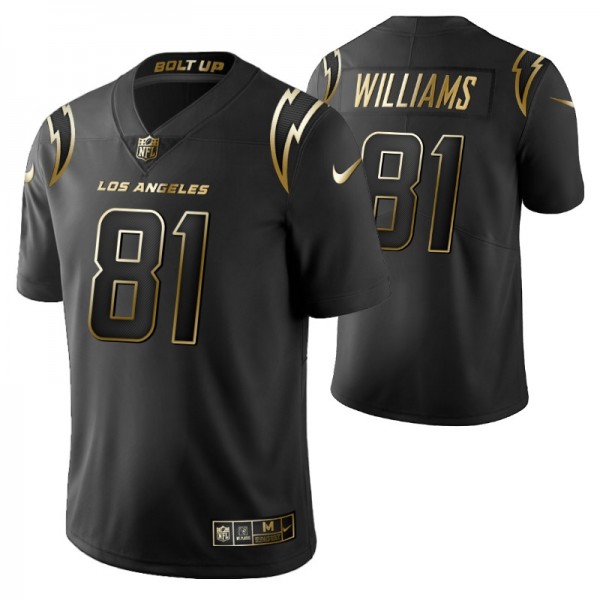 Golden Limited Black #81 Mike Williams Los Angeles...