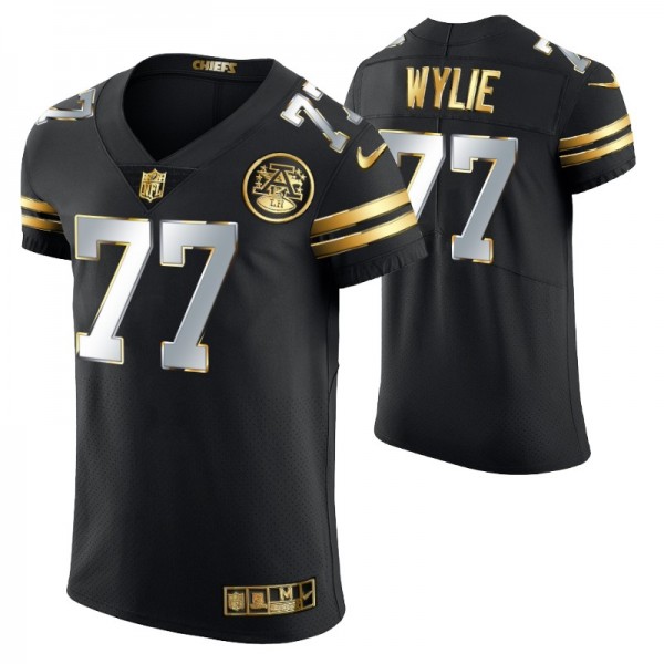 Kansas City Chiefs Andrew Wylie #77 Golden Edition...