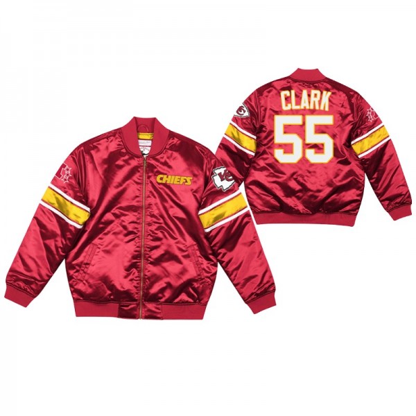 Frank Clark Kansas City Chiefs Red Heavyweight Sat...