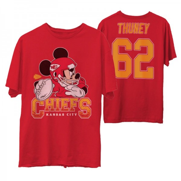 Junk Food Kansas City Chiefs Joe Thuney #62 Disney...