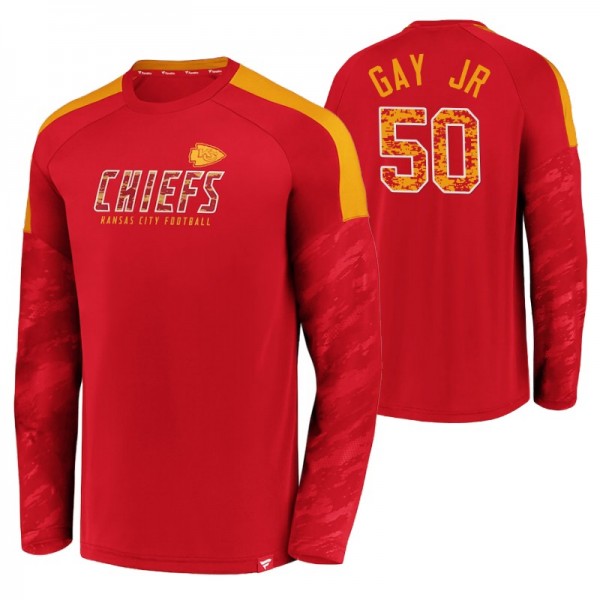 Willie Gay Jr. #50 Kansas City Chiefs Iconic Red S...