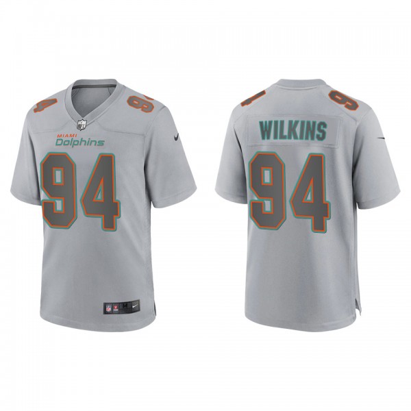 Christian Wilkins Miami Dolphins Gray Atmosphere F...