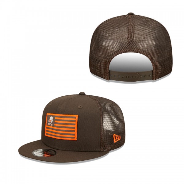 Cleveland Browns Brown Republic Redux 9FIFTY Snapb...