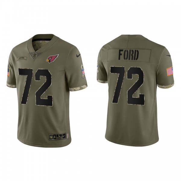 Cody Ford Arizona Cardinals Olive 2022 Salute To Service Limited Jersey