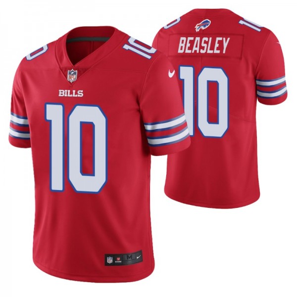 Buffalo Bills Cole Beasley Red Color Rush Limited ...