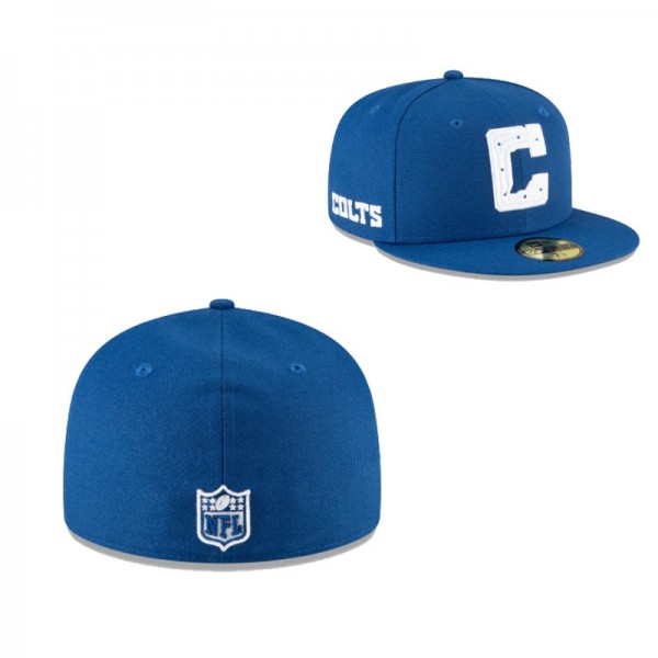 Indianapolis Colts New Era Blue Logo Mix 59FIFTY F...