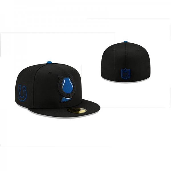 Indianapolis Colts 59FIFTY Fitted State Logo Black...