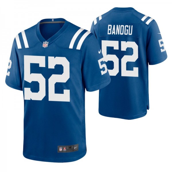 Ben Banogu Indianapolis Colts Royal Game Jersey - ...