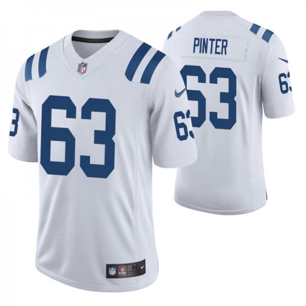 Colts Danny Pinter 2020 NFL Draft White Jersey Vap...