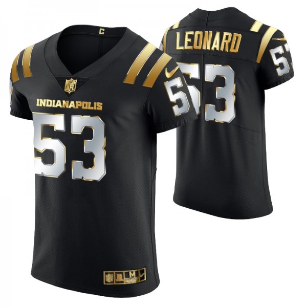 Indianapolis Colts Darius Leonard #53 Golden Editi...