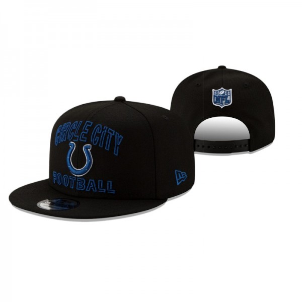 Indianapolis Colts 2020 NFL Draft Black 9FIFTY Adj...