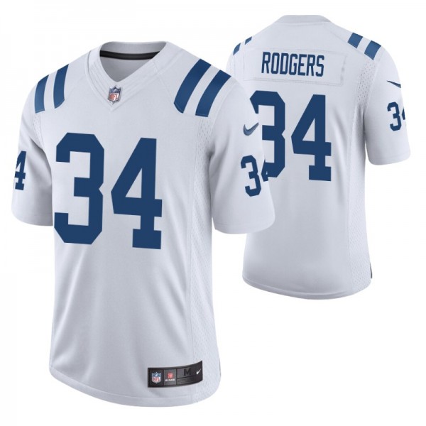 Colts Isaiah Rodgers 2020 NFL Draft White Jersey V...