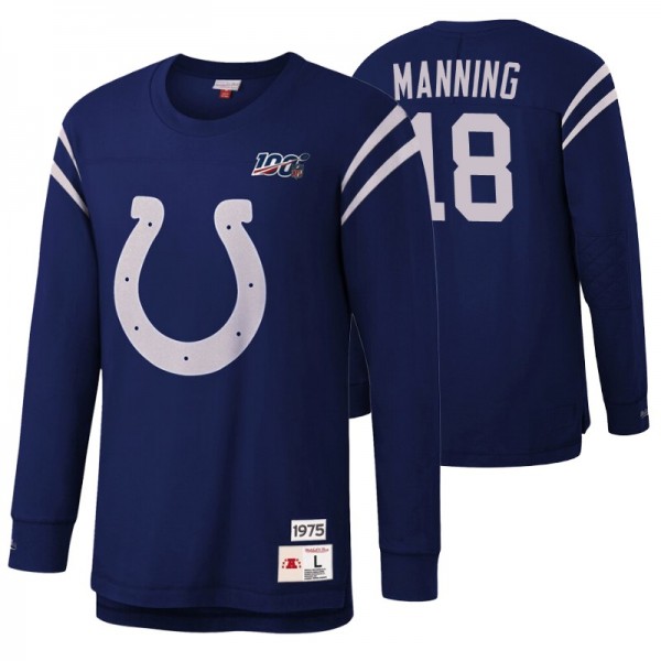 Men's Peyton Manning Indianapolis Colts Royal NFL ...