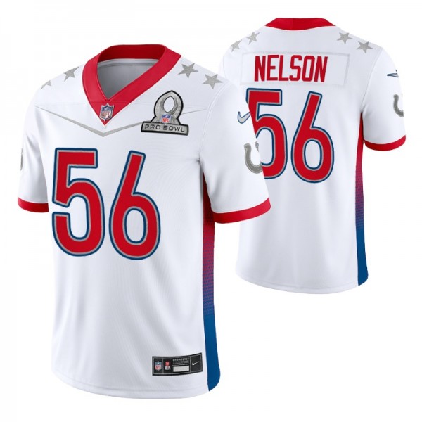 Indianapolis Colts Quenton Nelson #56 2022 AFC Pro...