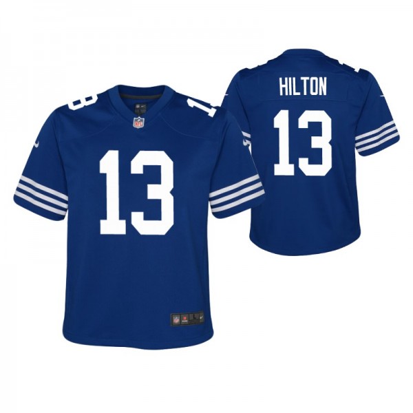 Indianapolis Colts T.Y. Hilton #13 Royal Alternate Game Youth Jersey