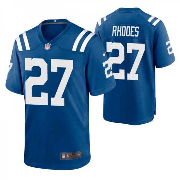 Xavier Rhodes Indianapolis Colts Royal Game Jersey...