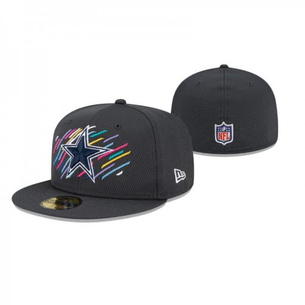 Dallas Cowboys 2021 NFL Crucial Catch Graphite Hat...
