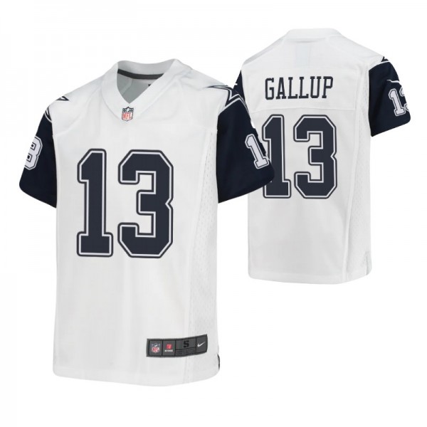 Dallas Cowboys Michael Gallup #13 White Alternate ...