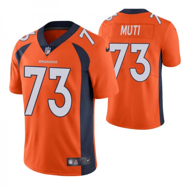 Denver Broncos Netane Muti #73 2020 NFL Draft Oran...