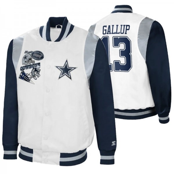 Dallas Cowboys Michael Gallup #13 Retro The All-Am...