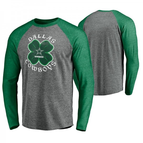 Dallas Cowboys St. Patrick's Day Gray Green Celtic...