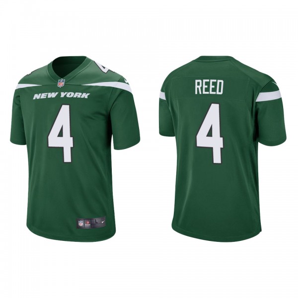 Men's New York Jets D.J. Reed Green Game Jersey