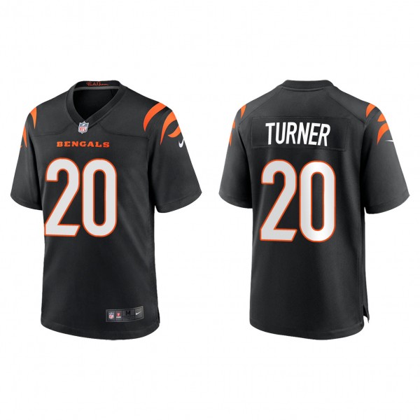 Men's Cincinnati Bengals D.J. Turner Black 2023 NF...