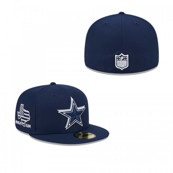 Men's Dallas Cowboys Navy 2024 NFL Draft 59FIFTY F...