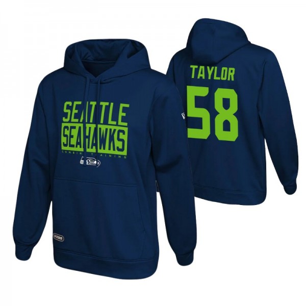 #58 Darrell Taylor Seattle Seahawks Navy School of...