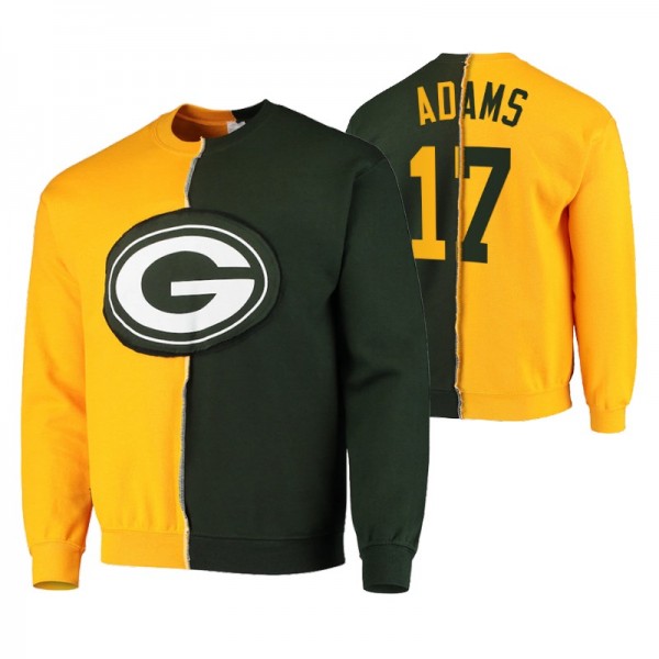 Green Bay Packers No. 17 Davante Adams Sweatshirt ...