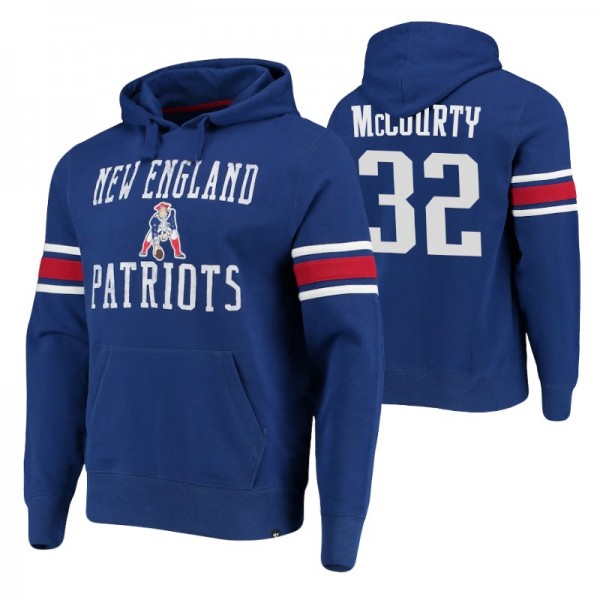 No. 32 Devin McCourty New England Patriots Royal T...