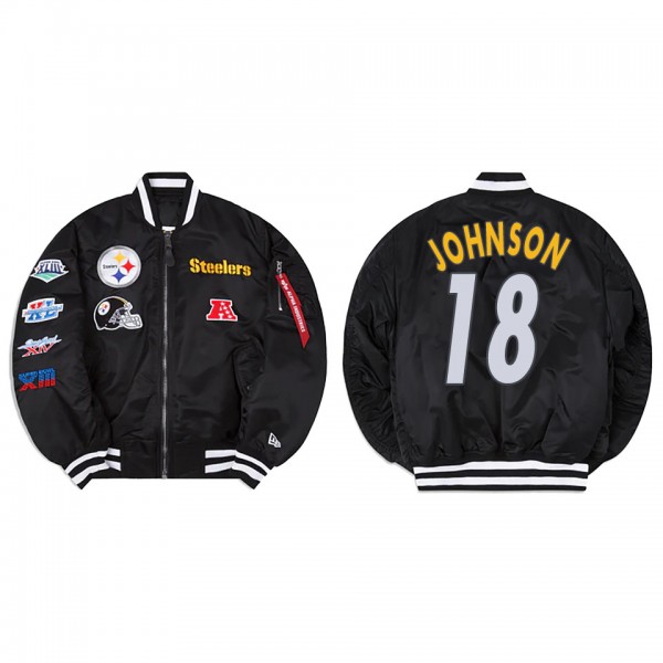 Diontae Johnson Alpha Industries X Pittsburgh Stee...