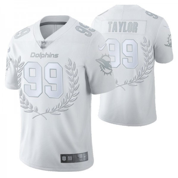 Miami Dolphins 99 #Jason Taylor limited edition Wh...