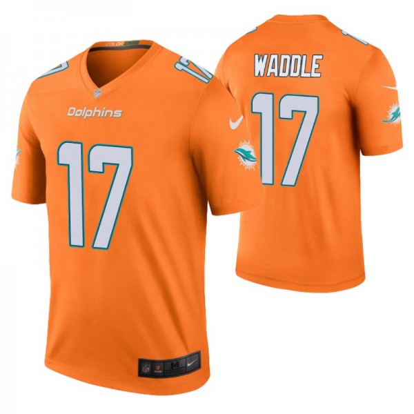 Miami Dolphins Jaylen Waddle 17 #2021 NFL Draft Or...