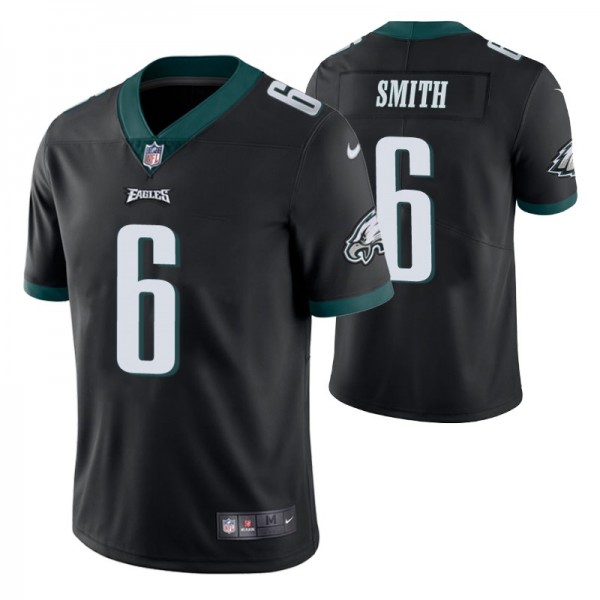 2021 NFL Draft Philadelphia Eagles #6 DeVonta Smith Black Vapor Limited Jersey