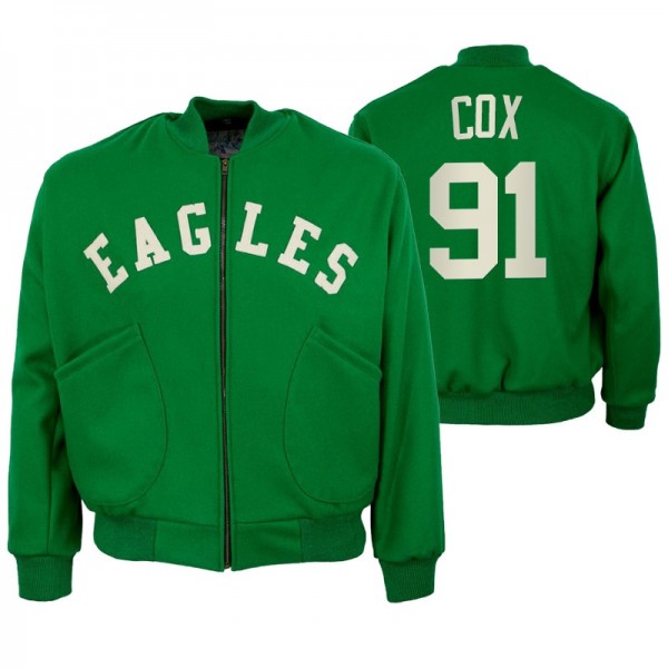 Fletcher Cox Philadelphia Eagles Green Authentic 1...