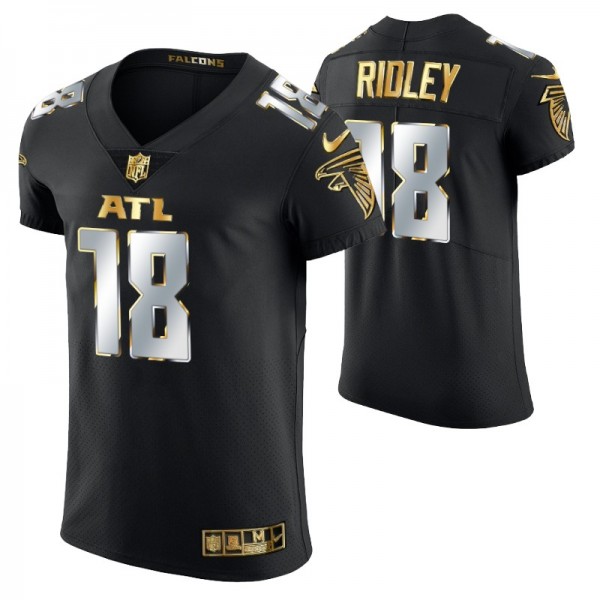 Atlanta Falcons Calvin Ridley #18 Golden Edition B...