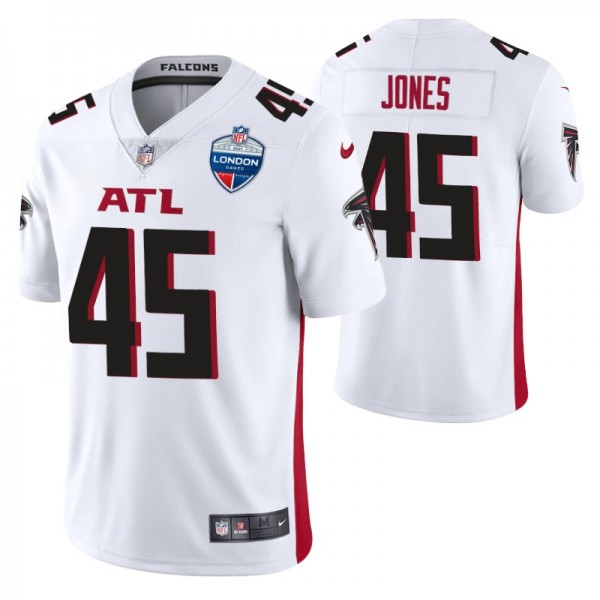 Atlanta Falcons #45 Deion Jones White 2021 NFL Lon...