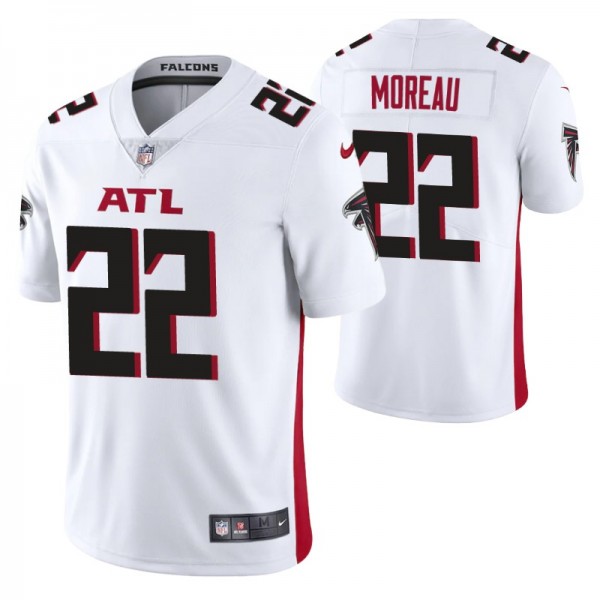 Fabian Moreau #22 Vapor Limited White Atlanta Falcons Jersey