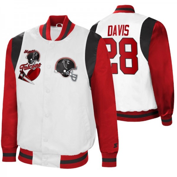 Atlanta Falcons Starter Mike Davis #28 Retro The A...