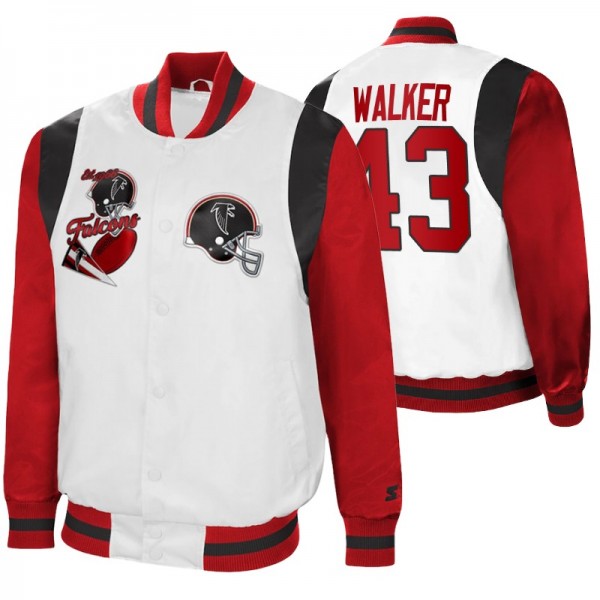 Atlanta Falcons Starter Mykal Walker #43 Retro The...