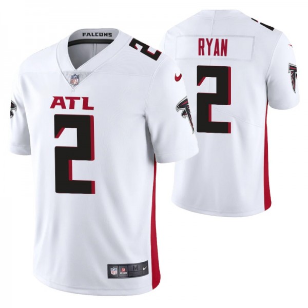 Atlanta Falcons Matt Ryan Vapor Limited White Jers...