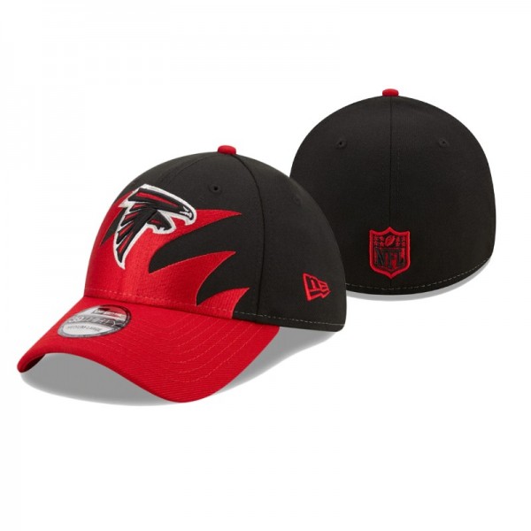 Atlanta Falcons New Era Surge Black Red 39THIRTY F...