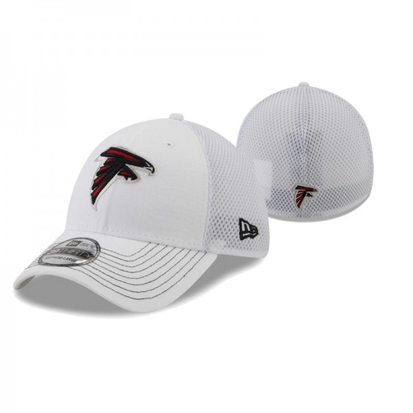 Atlanta Falcons 39THIRTY Flex Team Neo White Hat